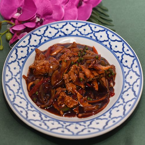 Bœuf au poivre vert Thaïlandais